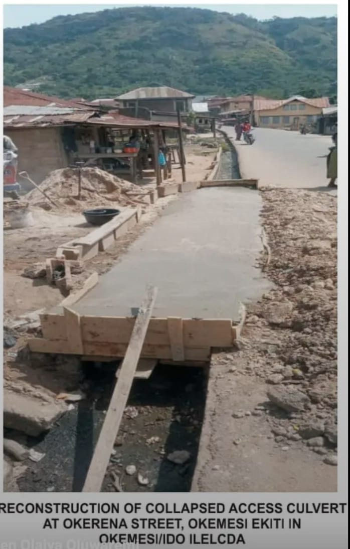 Construction of Drainages and Culvert, Okemesi-Ekiti