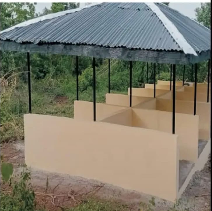 Construction of Ido-Ile Market stalls