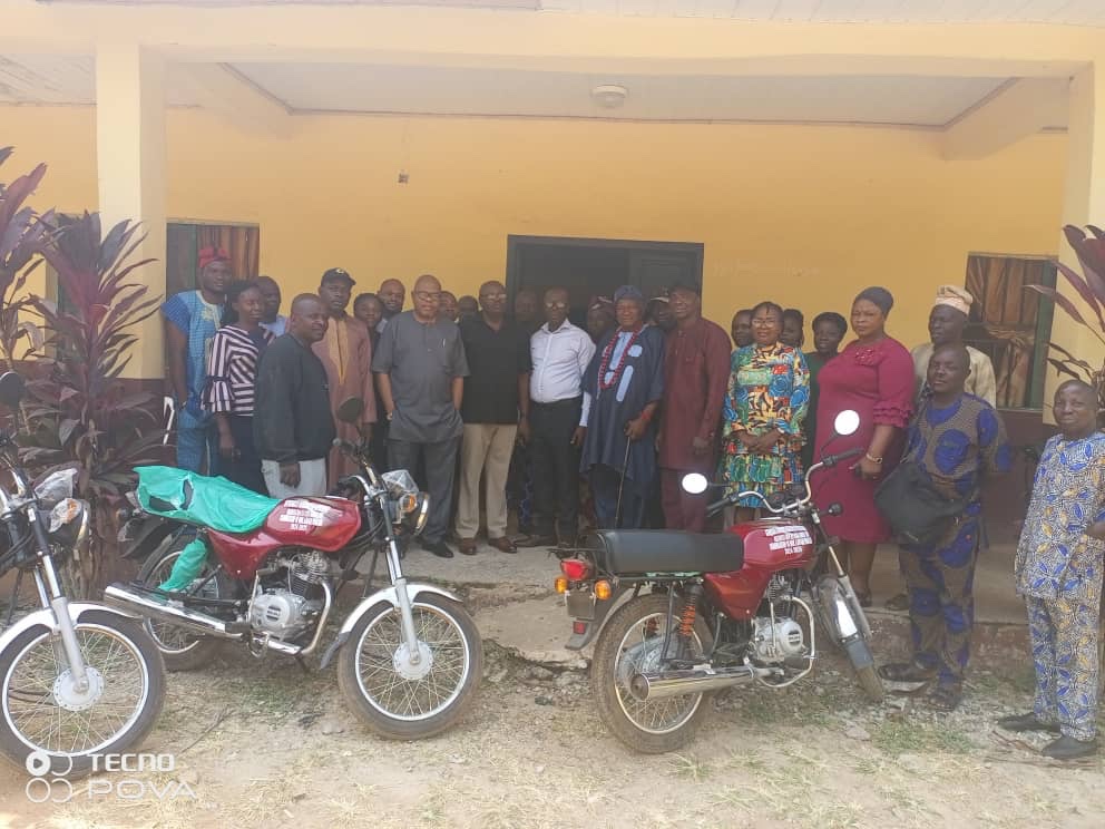 Okemesi/Ido-Ile LCDA motorcycles for security agencies