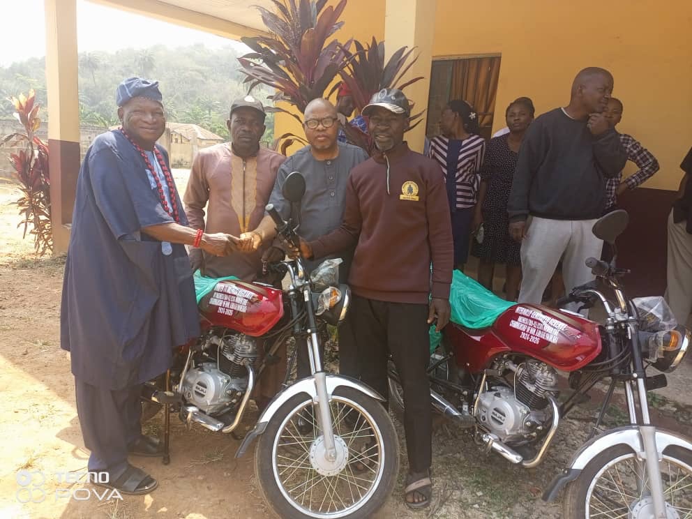 Okemesi/Ido-Ile LCDA motorcycles for security agencies gallery image